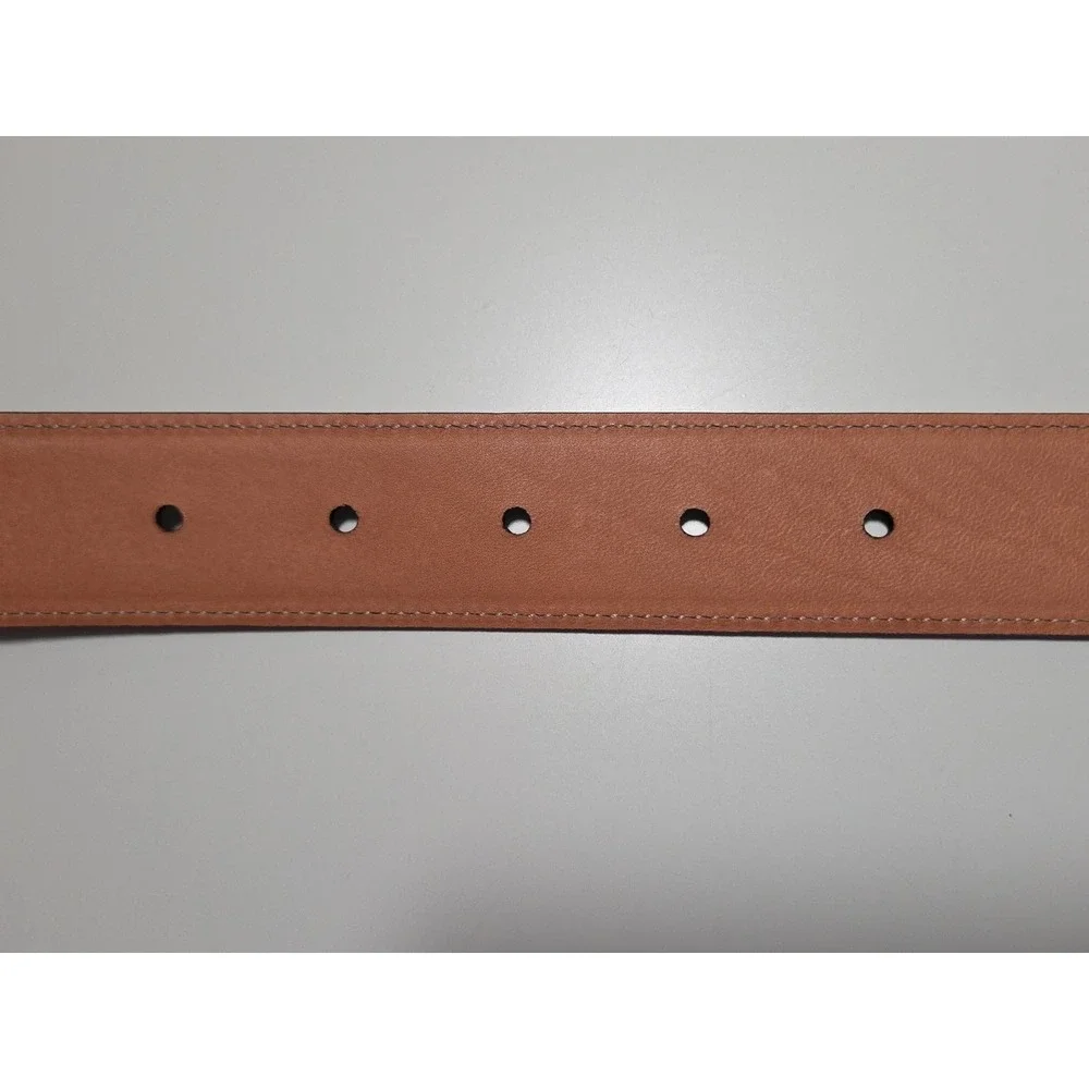 NEW Trafalgar 'Cortina' Leather Belt - Honey Maple - Size 42‎